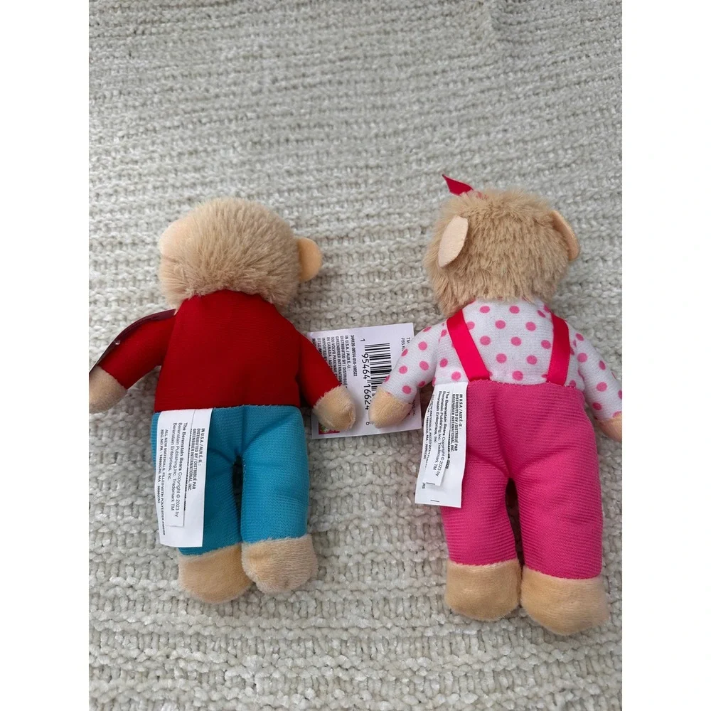 PBS Kids Plush Buster Baxter Arthur Berenstain Bears Lot 4‎ Stuffed Animal Toy